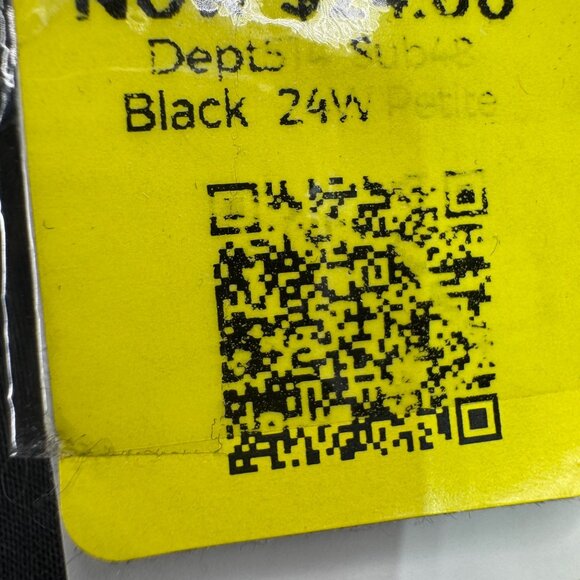 Lee womens Plus size 24w Relaxed Fit Mid Rise Straight Leg Pants - Black - Picture 6 of 11